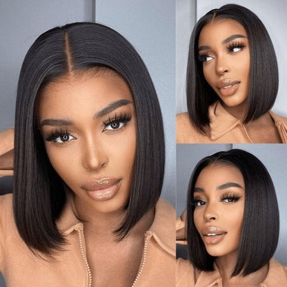 Sunber $100 OFF Glueless 5*5 HD Lace Closure Bob Wig Invisible HD Lace Human Hair Wigs