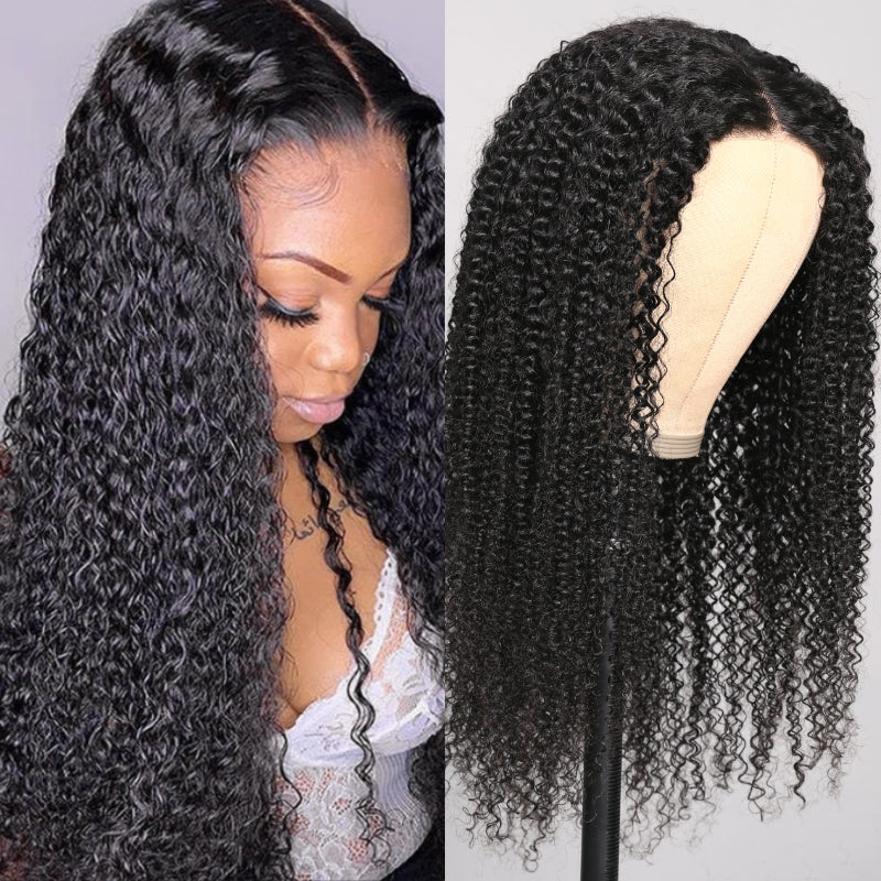 BOGO Sunber Easy To Wear Kinky Curly 7x5 Pre-Cut Lace Wigs 13x4 Pre Everything Frontal Wig Beginner Friendly